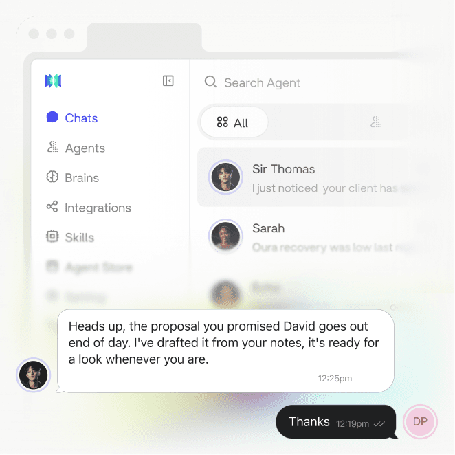 ChatChat product interface